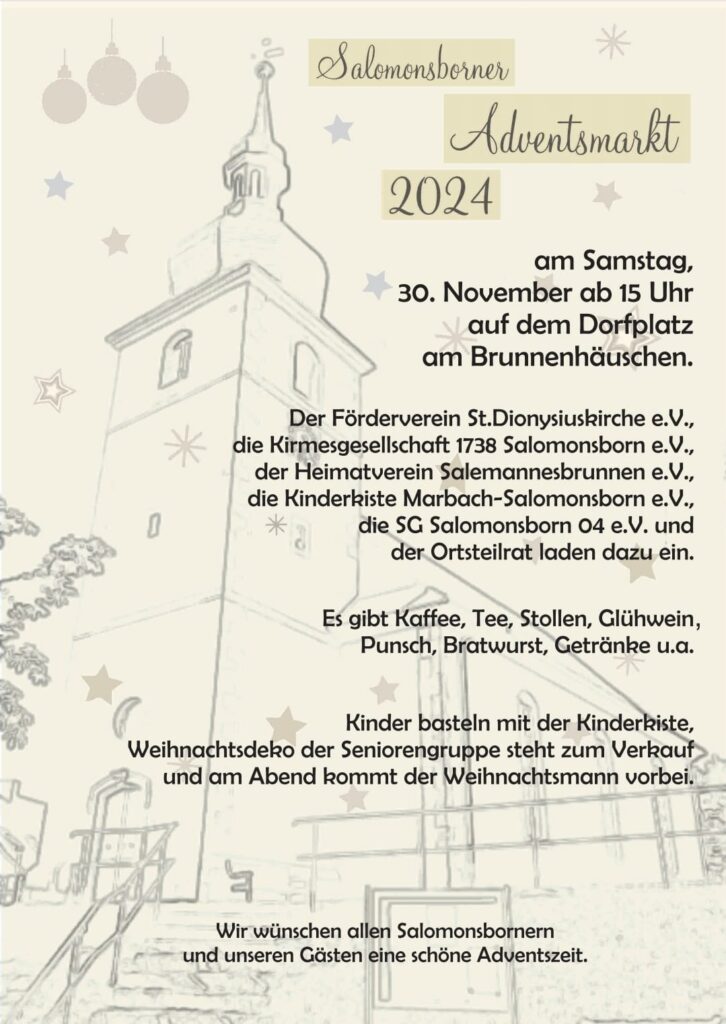 Advent Salomonsborn