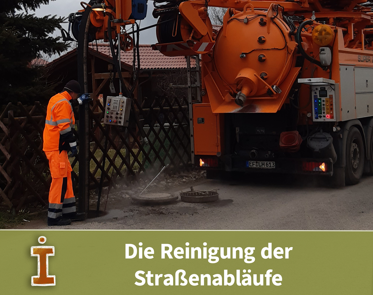 Read more about the article Die Reinigung der Straßenabläufe