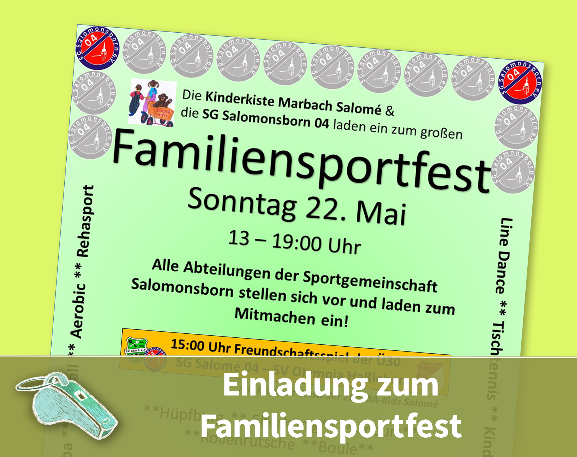 Read more about the article Familiensportfest am Sonntag