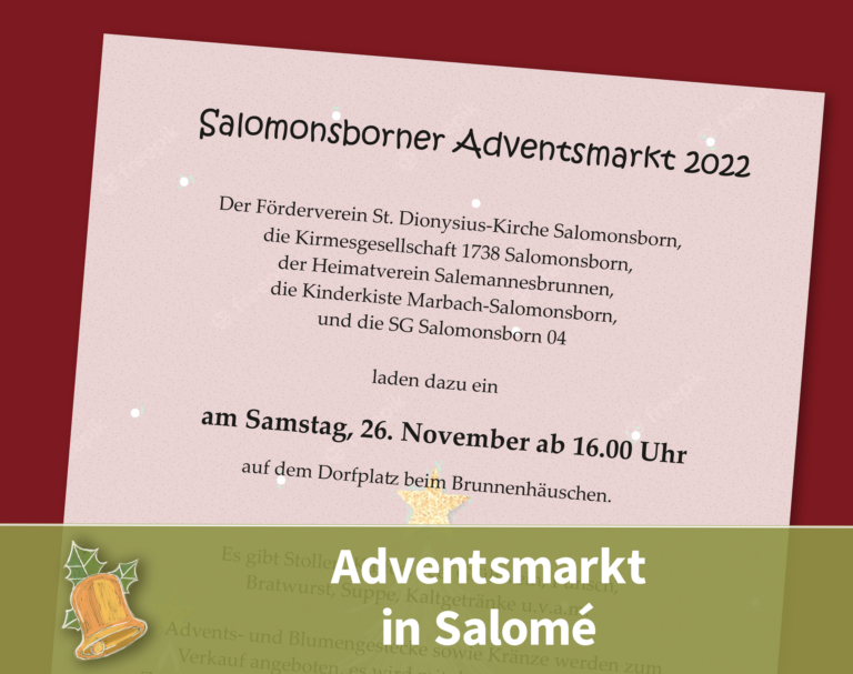 Read more about the article Adventsmarkt